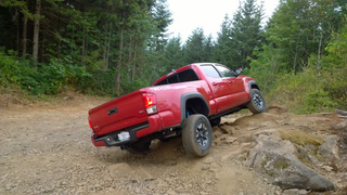 Illustration for article titled Here's How The 2016 Toyota Tacoma Looks Off-Road